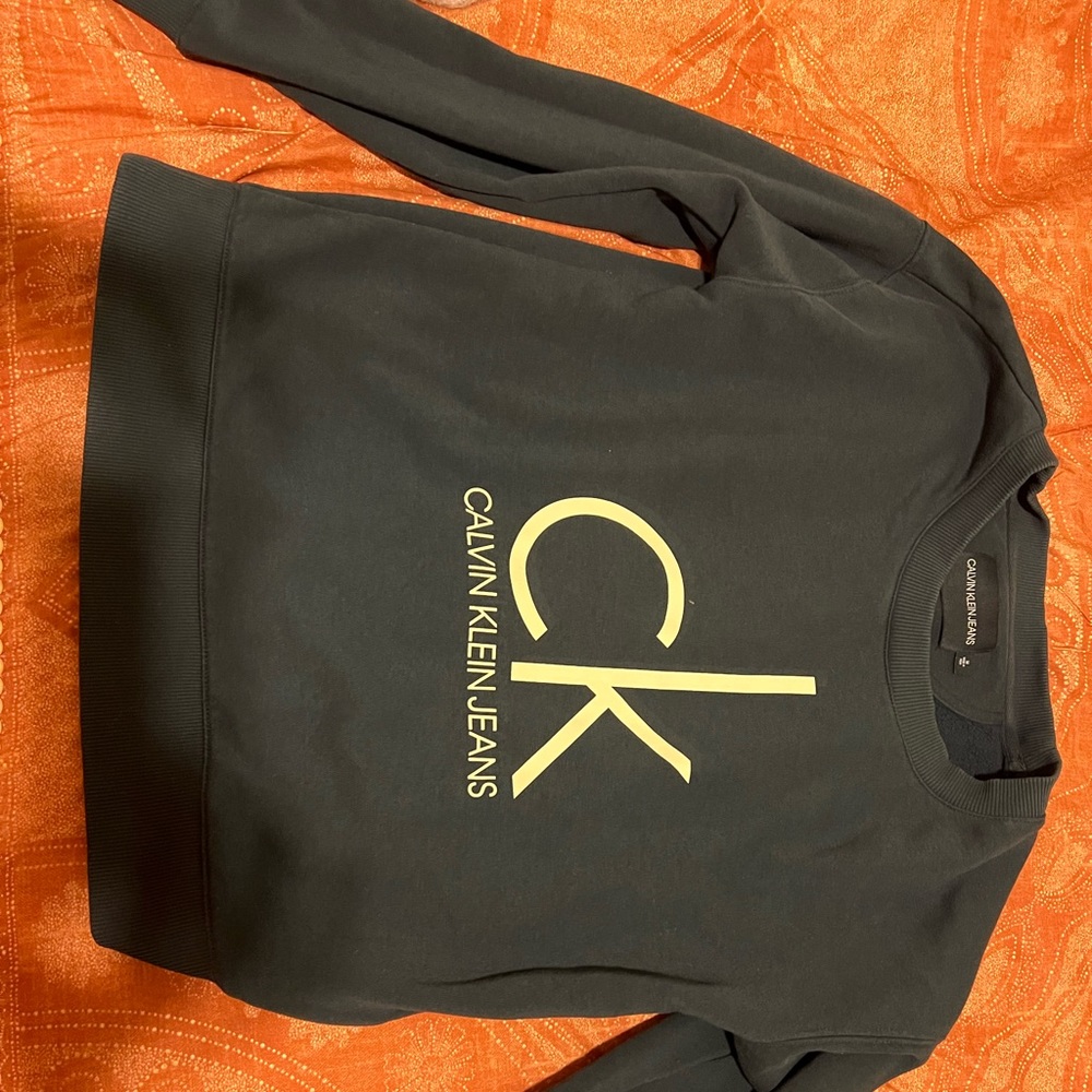 Calvin Klein sweatshirt navy blue